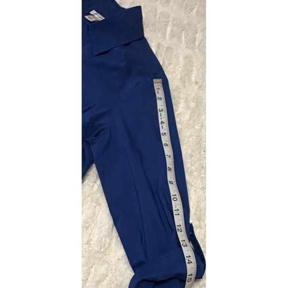Croft & Barrow Stretch Blue Blouse Cotton Polyester Blend Women's Size SMALL - Picture 10 of 14